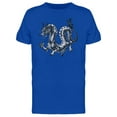 thumbnail image 1 of Grunge Chinese Dragon Sketch Tee Men's -Image by Shutterstock, 1 of 2