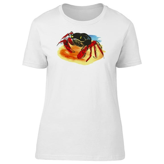 Grunge Crab Cool Sketch T-Shirt Men -Image by Shutterstock, Male Large
