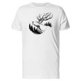 thumbnail image 1 of Grunge Deer In Forest Sketch Tee Men's -Image by Shutterstock, 1 of 4