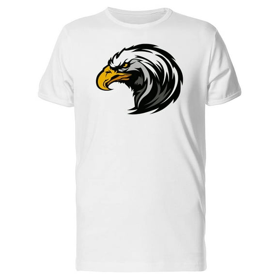 Grunge Eagle Mascot Sketch T-Shirt Men -Image by Shutterstock, Male x-Large