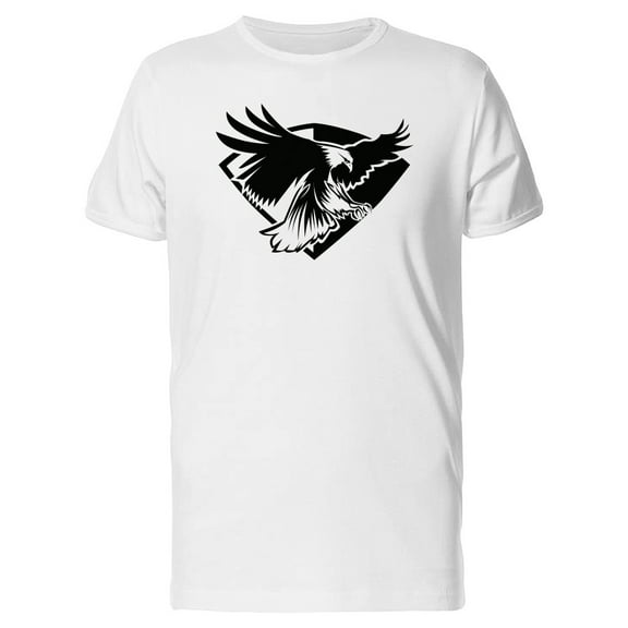 Grunge Eagle Mascot T-Shirt Men -Image by Shutterstock, Male Medium