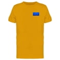 thumbnail image 1 of Grunge Europe Union Flag Doodle Tee Men's -Image by Shutterstock, 1 of 2