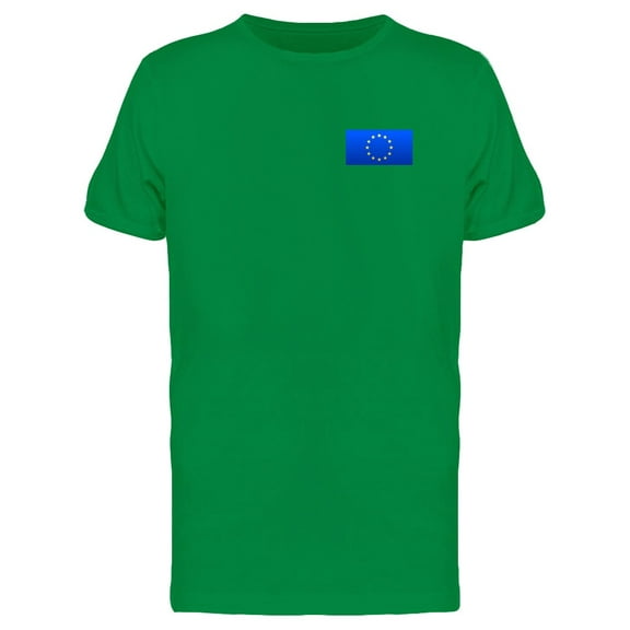 Grunge Europe Union Flag Doodle Tee Men's -Image by Shutterstock