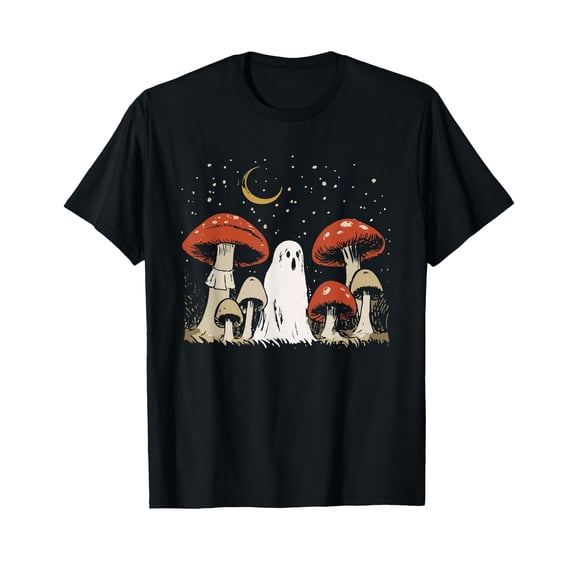 Grunge Fairycore Aesthetic Cottagecore Butterfly Mushroom T-Shirt for Men Women Cotton Top Tee Fashion Casual Short Sleeves