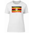 thumbnail image 1 of Grunge Flag Of Uganda Watercolor T-Shirt Men -Image by Shutterstock, Male Medium, 1 of 4