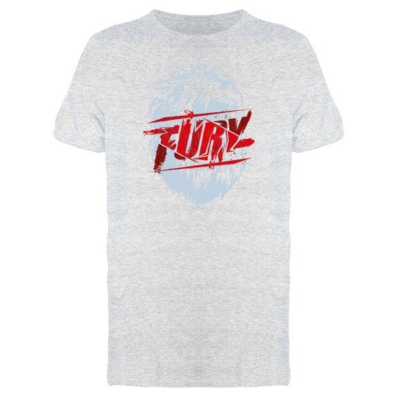 Grunge Fury Quote Lion Head Tee Men's -Image by Shutterstock