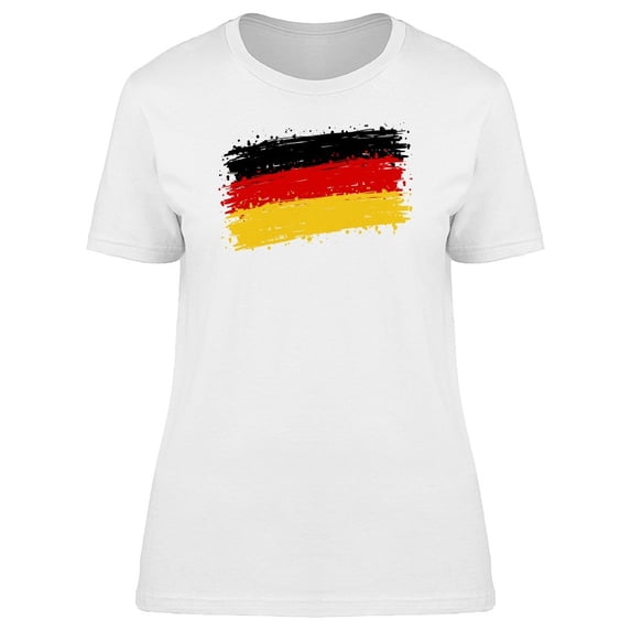 Grunge Germany Brush Flag Tee Men's -Image by Shutterstock