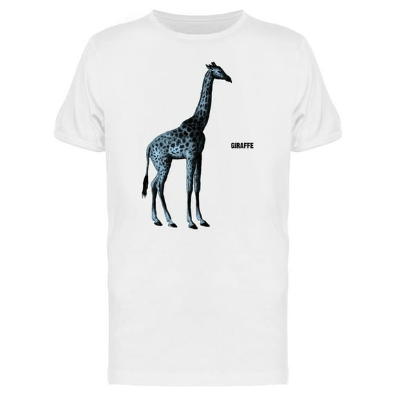 Grunge Giraffe Sketch T-Shirt Men -Image by Shutterstock, Male XX-Large