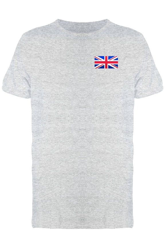 Grunge Great Britain Flag Doodle Tee Men's -Image by Shutterstock