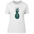 thumbnail image 1 of Grunge Green Tropical Pineapple T-Shirt Women -Image by Shutterstock, Female Small, 1 of 4