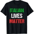thumbnail image 1 of Grunge Italian Lives Matter T-Shirt, 1 of 4