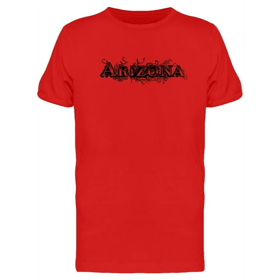 Grunge Lettering Arizona T-Shirt Men -Image by Shutterstock, Male Large