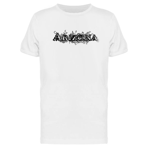 Grunge Lettering Arizona T-Shirt Men -Image by Shutterstock, Male Medium