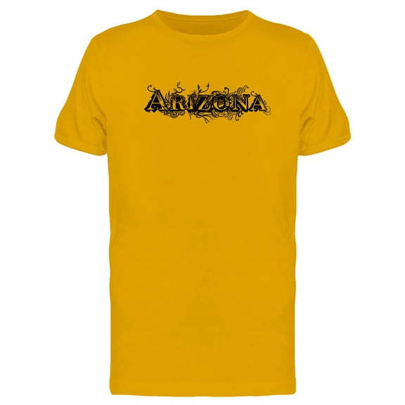 Grunge Lettering Arizona T-Shirt Men -Image by Shutterstock, Male Small