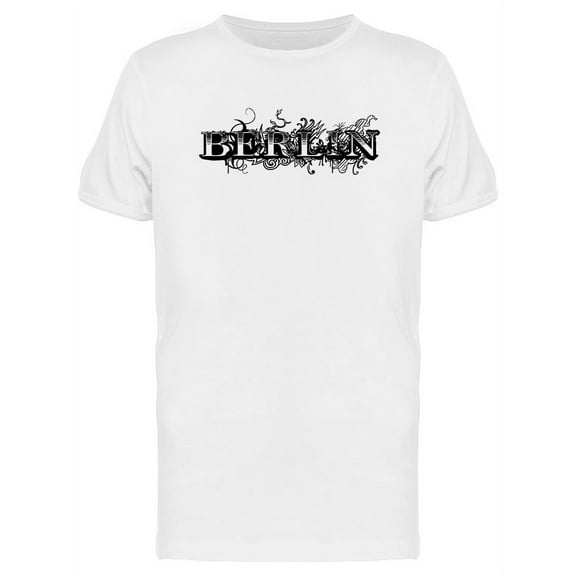 Grunge Lettering Berlin T-Shirt Men -Image by Shutterstock, Male Large