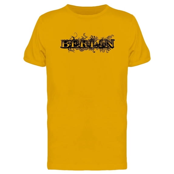Grunge Lettering Berlin Tee Men's -Image by Shutterstock