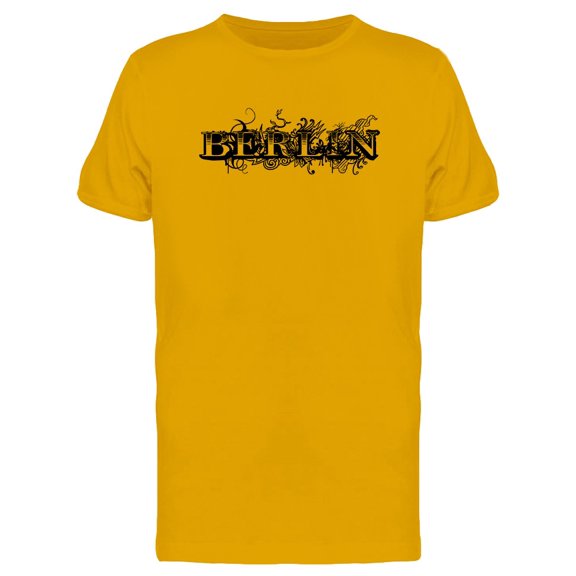 Grunge Lettering Berlin T-Shirt Men -Image by Shutterstock, Male Small