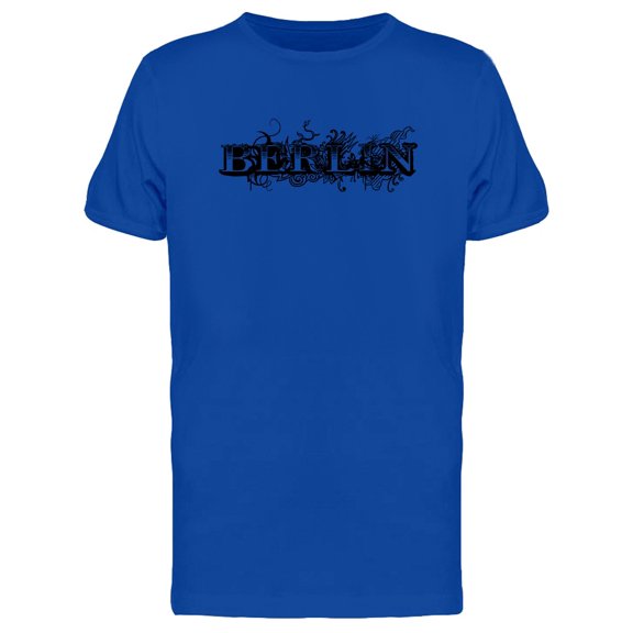 Grunge Lettering Berlin T-Shirt Men -Image by Shutterstock, Male x-Large