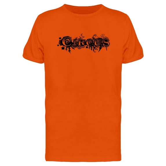 Grunge Lettering Circus Tee Men's -Image by Shutterstock