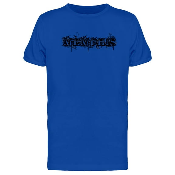 Grunge Lettering Memphis T-Shirt Men -Image by Shutterstock, Male Medium
