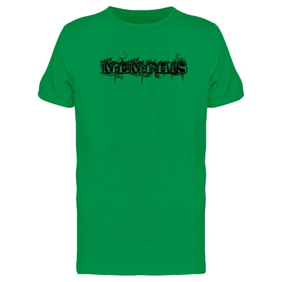 Grunge Lettering Memphis Tee Men's -Image by Shutterstock