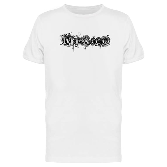Grunge Lettering Mexico Tee Men's -Image by Shutterstock