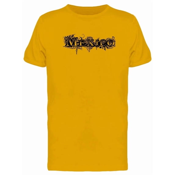 Grunge Lettering Mexico Tee Men's -Image by Shutterstock