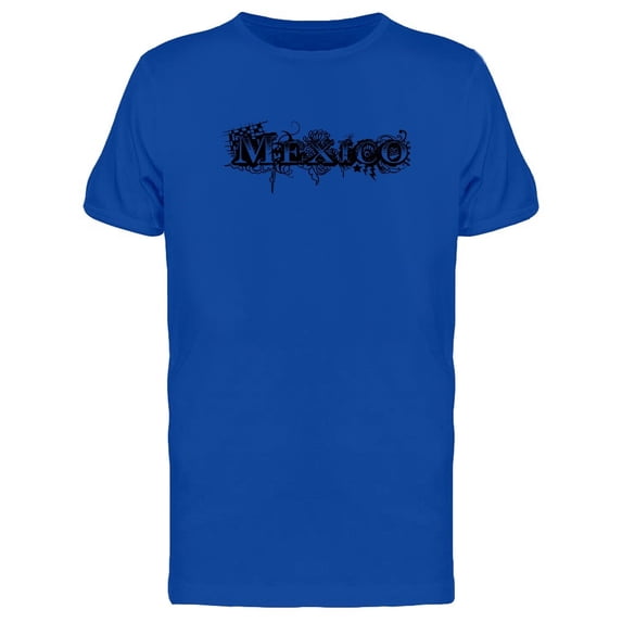 Grunge Lettering Mexico Tee Men's -Image by Shutterstock