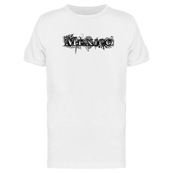 Grunge Lettering Mexico Tee Men's -Image by Shutterstock