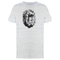 thumbnail image 1 of Grunge Lion Roaring Sketch Tee Men's -Image by Shutterstock, 1 of 1