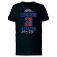 thumbnail image 1 of Grunge London 31 England T-Shirt Men -Image by Shutterstock, Male 3X-Large, 1 of 2