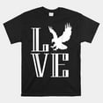 Grunge Love Eagles Flying Bird Inspirational Eagles Fly Shirt - Walmart.com