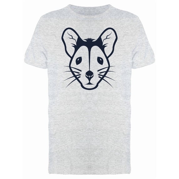 Grunge Mouse Head Hipster Face Tee Men's -Image by Shutterstock