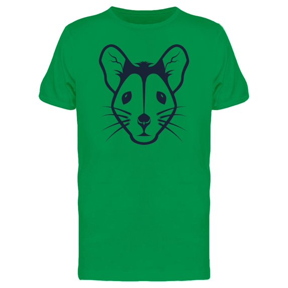 Grunge Mouse Head Hipster Face Tee Men's -Image by Shutterstock