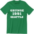 thumbnail image 1 of Grunge Music 1991 Seattle - Washington Tacoma Funny 90s Men's T-Shirt, 1 of 4