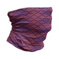thumbnail image 1 of Grunge Neck Gaiter, Natural Lilac Pattern, Unisex, Multicolor, by Ambesonne, 1 of 3