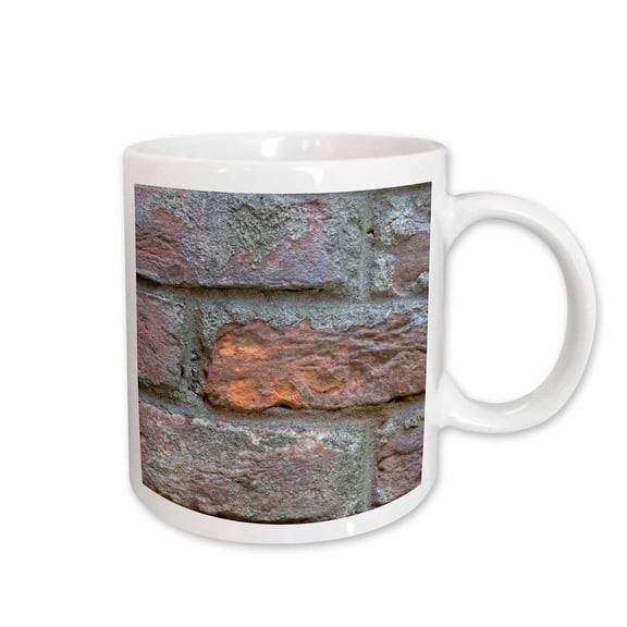 3drose, Grunge Old Brick Wall. a Stone Texture, Pattern or Background, 11oz Mug