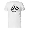 thumbnail image 1 of Grunge Paw Print T-Shirt Men -Image by Shutterstock, Male 4X-Large, 1 of 4