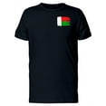 thumbnail image 1 of Grunge Pocket Flag Of Madagascar T-Shirt Men -Image by Shutterstock, Male Medium, 1 of 2
