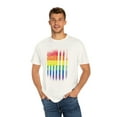 thumbnail image 1 of Grunge Pride: Rainbow Flag Comfort Colors 1717 T-Shirt Tee, 1 of 3