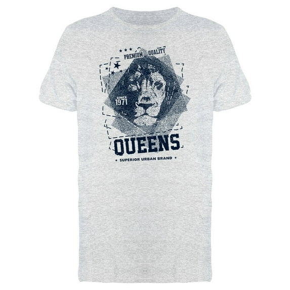 Grunge Queens Lion Tee Men's -Image by Shutterstock