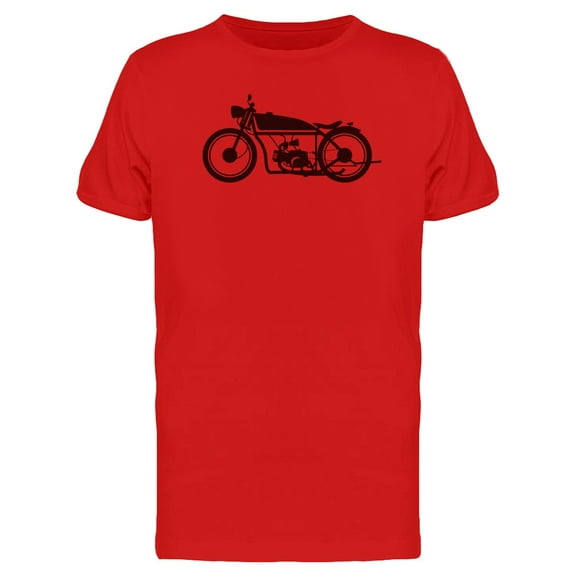 Grunge Retro Motorcycle T-Shirt Men -Image by Shutterstock, Male 3X-Large