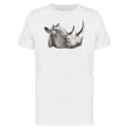 thumbnail image 1 of Grunge Rhinoceros Head Sketch Tee Men's -Image by Shutterstock, 1 of 1