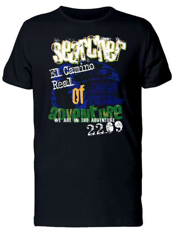 Grunge Searcher Of Adventure Tee Men's -Image by Shutterstock
