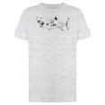 thumbnail image 1 of Grunge Shark Sketch Tee Men's -Image by Shutterstock, 1 of 2