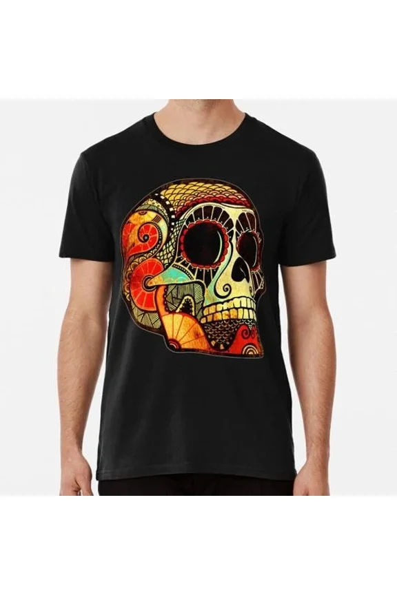 Grunge Skull Size S to 5XL Made in the USA T-Shirt