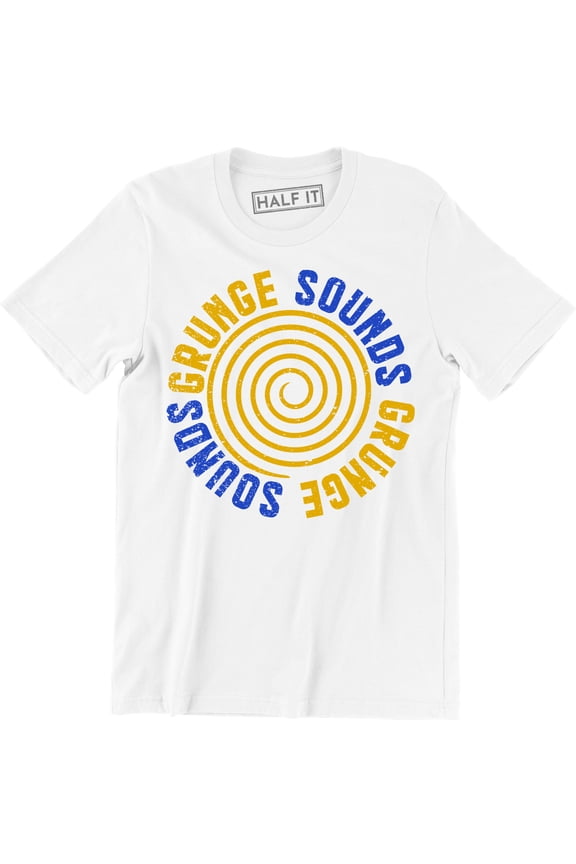 Grunge Sounds DJ MC Disco Disc Audio Bar Men's Producer Artist Gifts T-Shirt