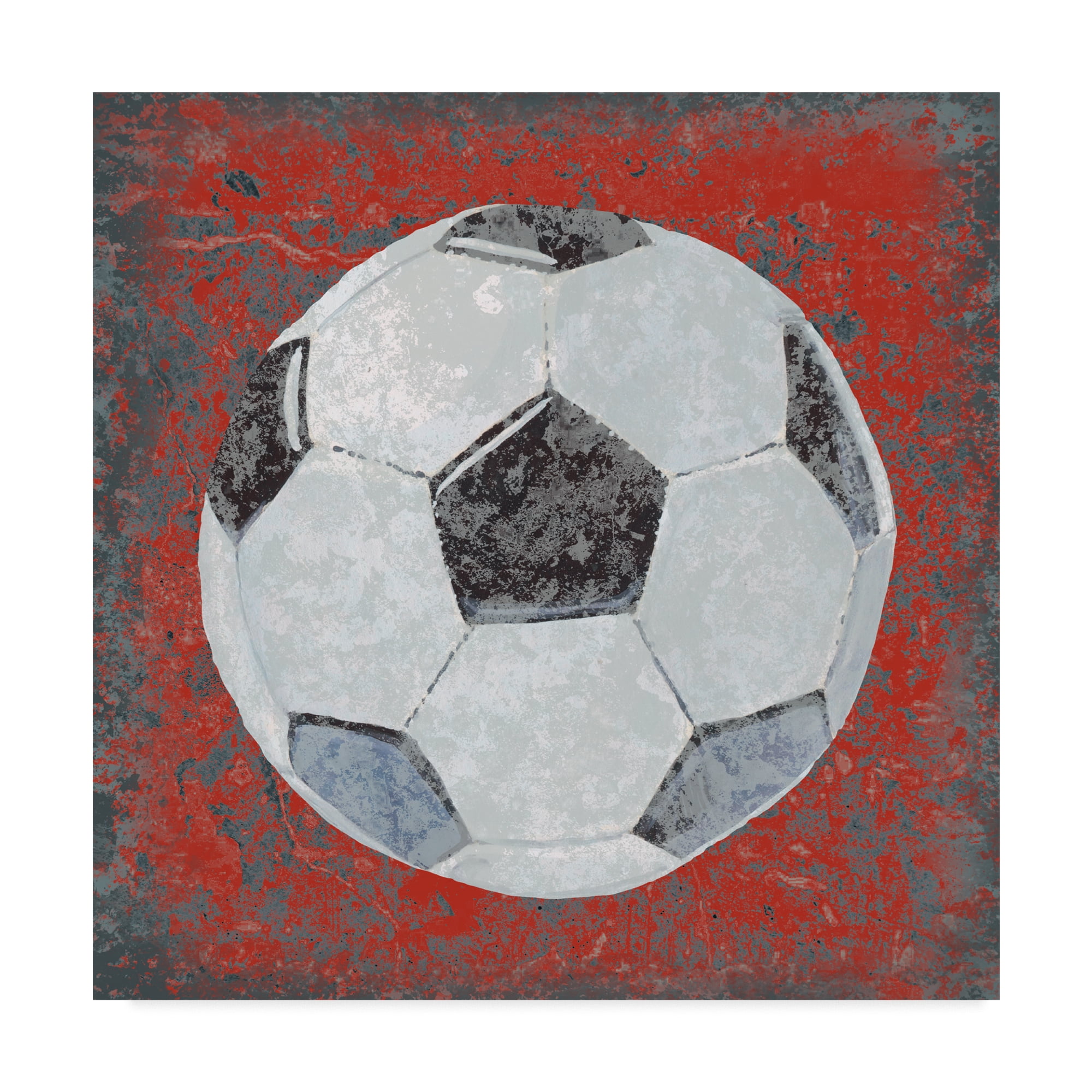 Grunge Sporting IV' Canvas Art by Studio W