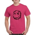 thumbnail image 1 of Grunge Spray Dripping Face T-Shirt Men -Image by Shutterstock, Male x-Large, 1 of 4