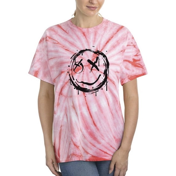 Grunge Spray Dripping Face Tie Dye Cyclone Women -Image by Shutterstock, Female Large
